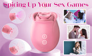 Rose Sex Toy for Women-Rose Sucking Sex Stimulator for Women