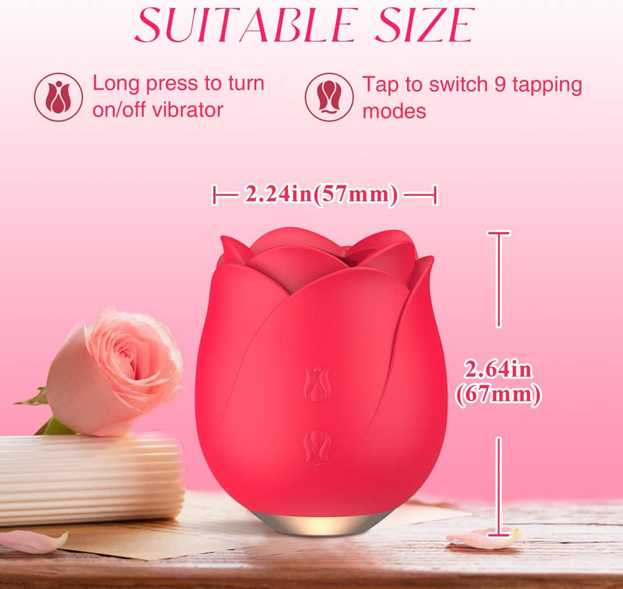 Rose sex toy vibrator for adult woman-sex toys games for women