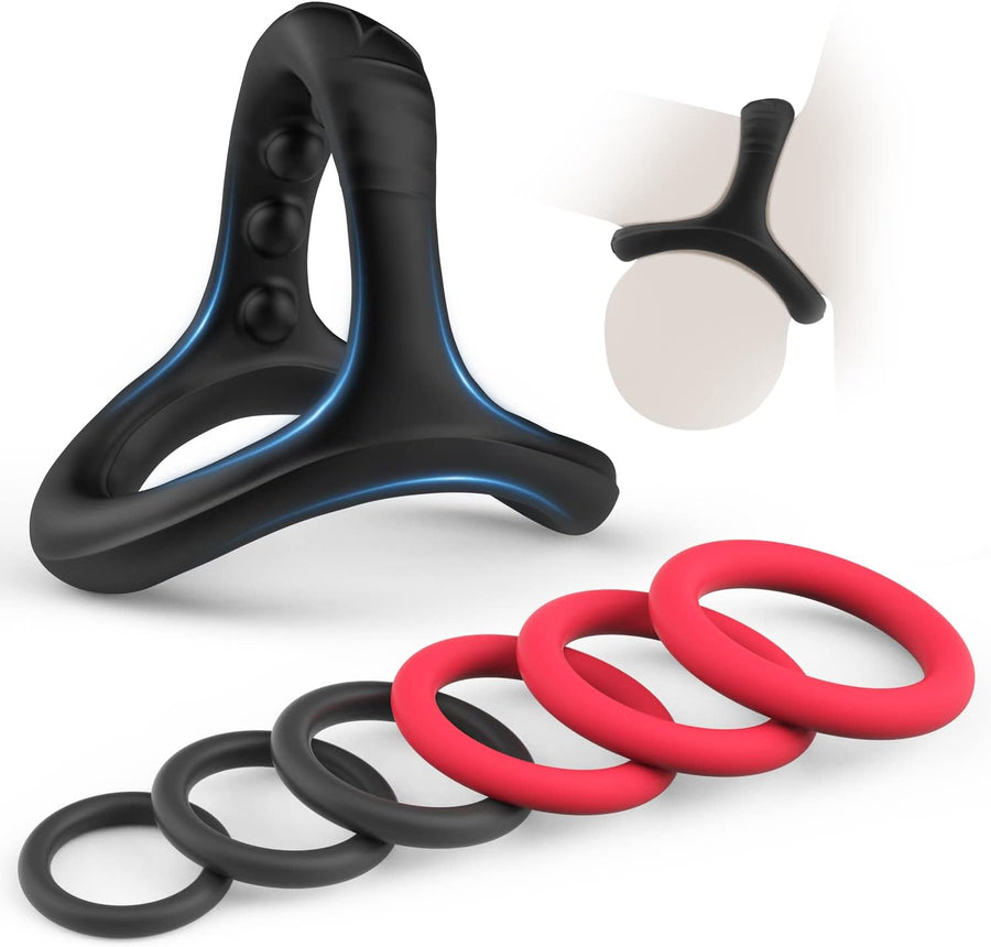 Canrok Silicone Cock/Penis Rings Set