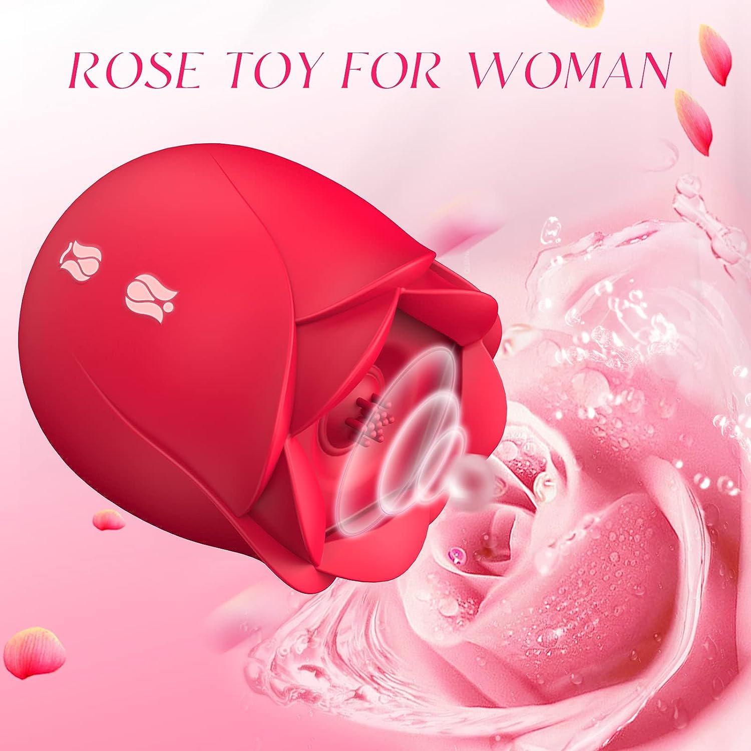 Rose sex toy vibrator for adult woman-sex toys games for women