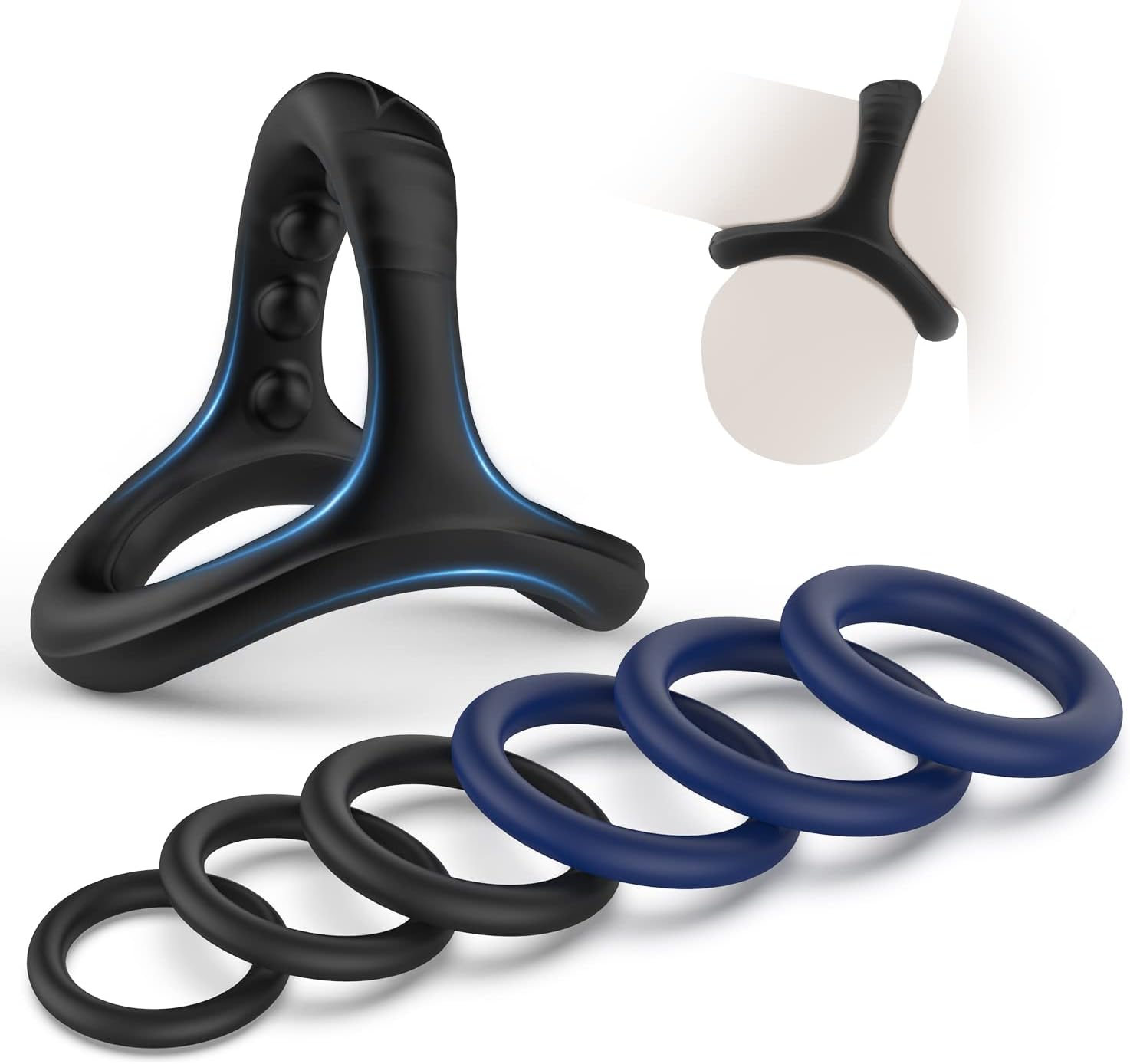 Canrok Silicone Cock/Penis Rings Set – Secret Dreamy