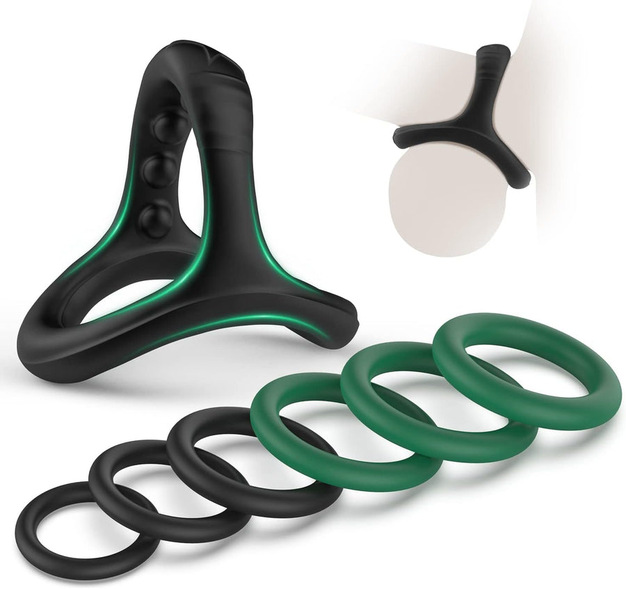 Canrok Silicone Cock/Penis Rings Set