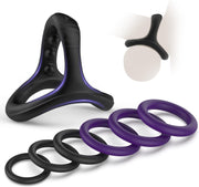 Canrok Silicone Cock/Penis Rings Set